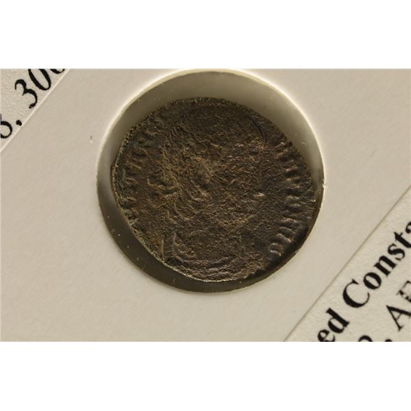 306-337 A.D. CONSTATINE ANCIENT COIN, 2 SOLDIERS 1