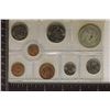 Image 2 : 1971 SOUTH AFRICA 8 COIN UNC SET: 1 RAND IS SILVER