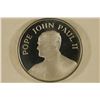 Image 2 : .76 OZ. PF STERLING SILVER PAPAL 1987 VISIT