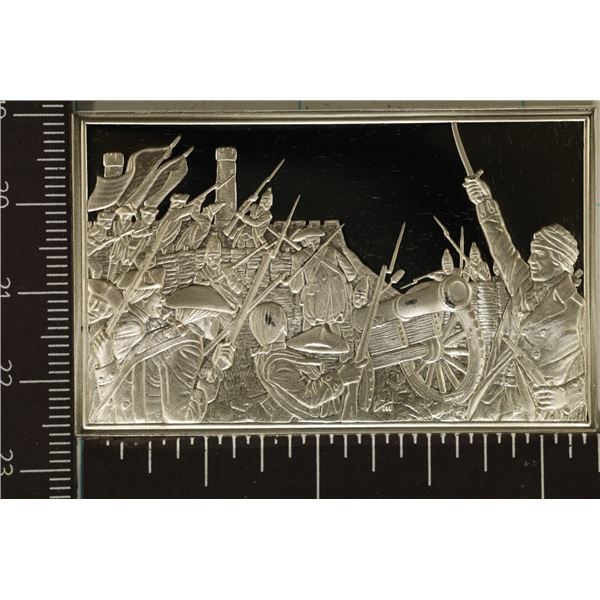 2.05 OZ. PF STERLING SILVER INGOT BICENTENNIAL