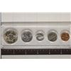 Image 2 : 1963 US UNC COIN SET IN PLASTIC HOLDER, ALL COINS