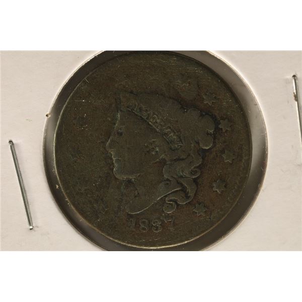 1837 US LARGE CENT