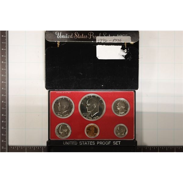 1975 US PROOF SET (WITH BOX)