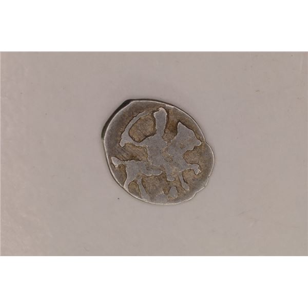 SILVER RUSSIAN WIRE MONEY CIRCA 1532-1584