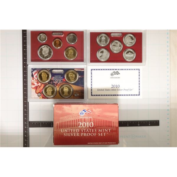 2010 US SILVER PROOF SET (WITH BOX) AND