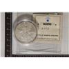 Image 1 : 2012 AMERICAN SILVER EAGLE. BU  WITH CERTIFICATE