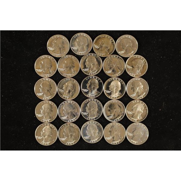 24-1971-S PROOF WASHINGTON QUARTERS