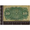 Image 2 : 1863 10 CENT US FRACTIONAL CURRENCY SMALL