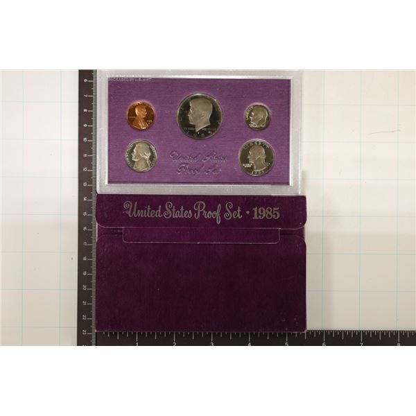 1985 US PROOF SET (WITH BOX)