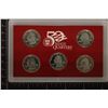 Image 2 : 1999 SILVER US 50 STATE QUARTERS PROOF SET NO BOX