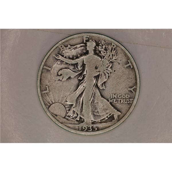 1935 SILVER WALKING LIBERTY HALF DOLLAR