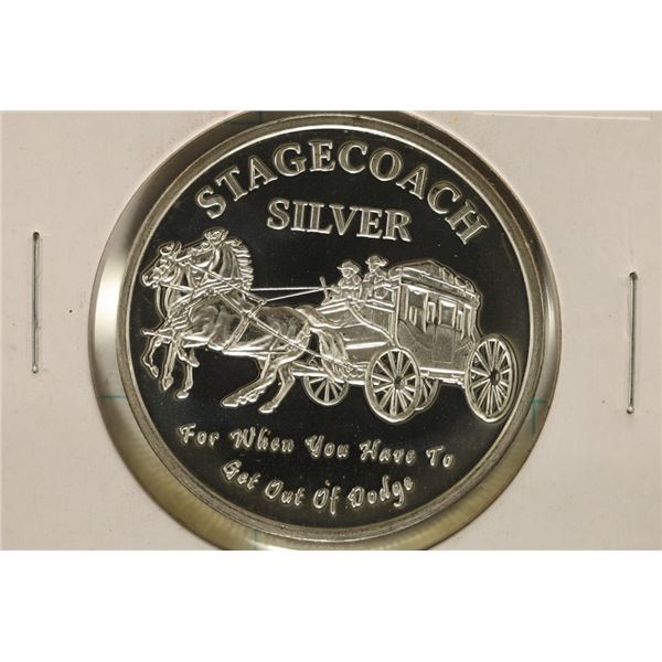 1 TROY OZ .999 FINE SILVER PROOF ROUND