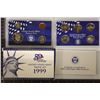 Image 1 : 1999 US PROOF SET (WITH BOX) WITH CERTIFICATE
