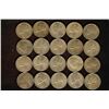 Image 1 : 20 ASSORTED 35% SILVER JEFFERSON WAR NICKELS