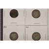 Image 1 : 4-1911 SILVER BARBER DIMES