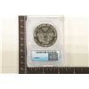 Image 2 : 1989 AMERICAN SILVER EAGLE ICG MS70 1 OZ SILVER
