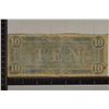 Image 2 : 1864 CONFEDERATE STATE OF AMERICA $10 OBSOLLETE