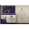 Image 1 : 2000 US 50 STATE QUARTERS PROOF SET WITH BOX &