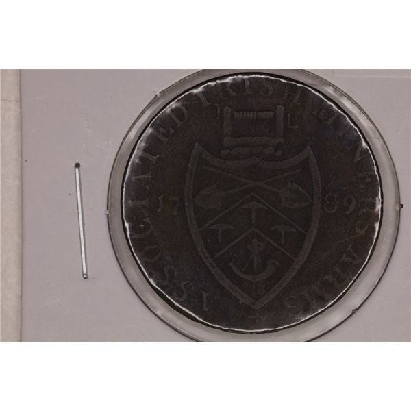 1789 CONDER TOKEN. THEY R MOSTLY 18TH CENTURY