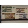 Image 1 : 4 MYANMAR CU COLORIZED BILLS: 5, 10, 20 & 50