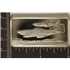 Image 1 : 1.03 OZ. PROOF STERLING SILVER WAR PLANE INGOT