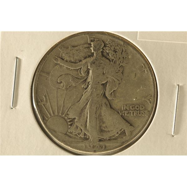 1941 SILVER WALKING LIBERTY HALF DOLLAR WATCH FOR