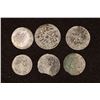 Image 2 : 6 SILVER DIME SIZED OTTOMAN EMPIRE PARA COINS: