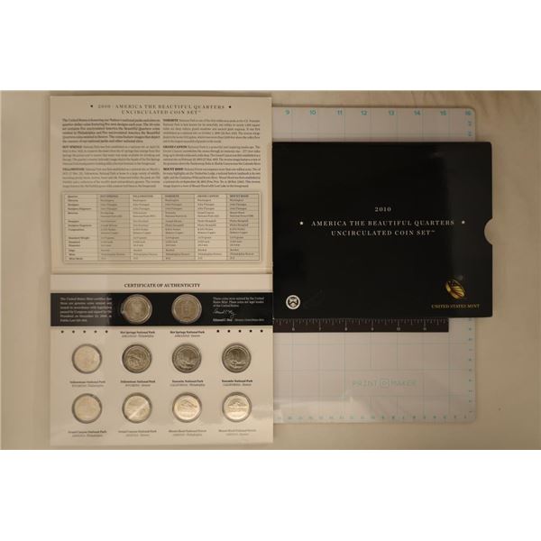 2010 AMERICA THE BEAUTIFUL QUARTERS UNC IN