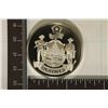 Image 1 : 1.15 OZ. PROOF STERLING SILVER "MAINE" ROUND IN