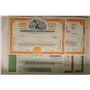 Image 2 : 6 VINTAGE US STOCK CERTIFICATES: 1965-1967.  SEE