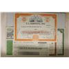 Image 3 : 6 VINTAGE US STOCK CERTIFICATES: 1965-1967.  SEE