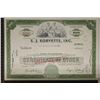 Image 6 : 6 VINTAGE US STOCK CERTIFICATES: 1965-1967.  SEE