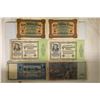 Image 1 : 6 GERMAN BILLS: 2-1910 ONE HUNDRED MARK, 2-1922
