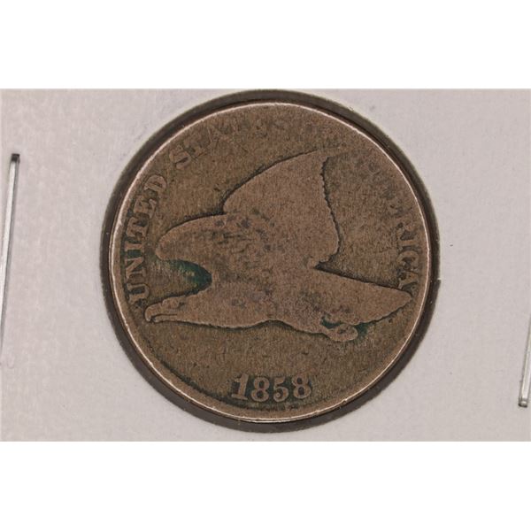 1858 US FLYING EAGLE CENT