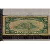 Image 2 : 1929 US $10 NATIONAL CURRENCY, BROWN SEAL. TYPE 1
