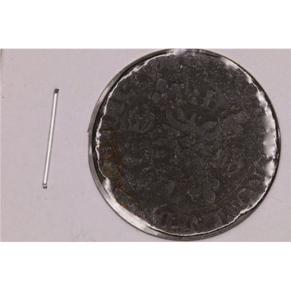 1590-1610 FRANCE SILVER DOUZAIN COIN