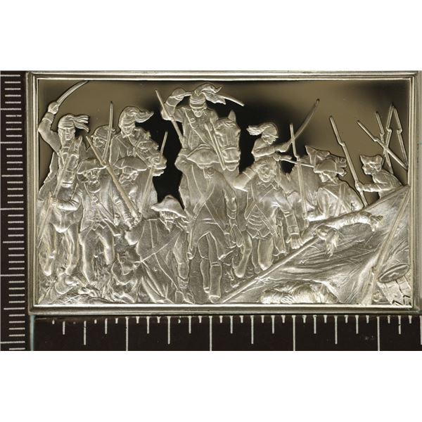 2.03 OZ. PF STERLING SILVER INGOT BICENTENNIAL