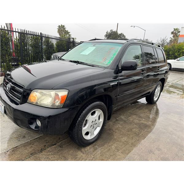 TOYT HIGHLANDER 2005 APP/DUP-T DON SMOG-TMU