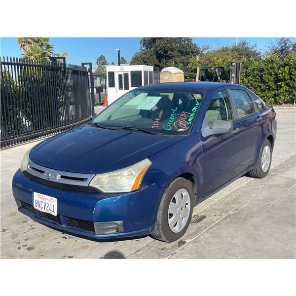 FORD FOCUS 2009 APP-DUP-T DON SMOG