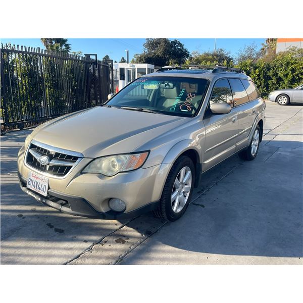 SUBA OUTBACK 2008 T-DONATION