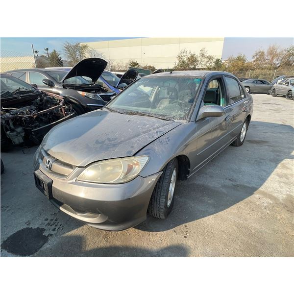 HOND CIVIC 2004 APP/DUP-T-EXPORT ONLY-TMU