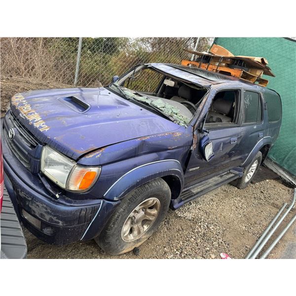 TOYT 4RUNNER 2002 APP/DUP-T/EXP-ONLY