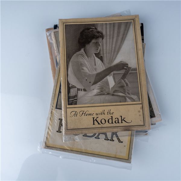 11pc Collection of Kodak Catalogs, 1924 - 1934