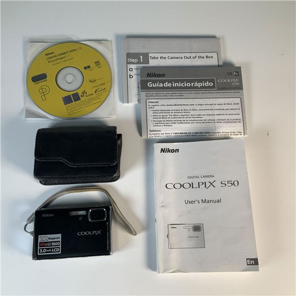 Nikon Coolpix S550 Digital Camera, 7.2 Megapixels