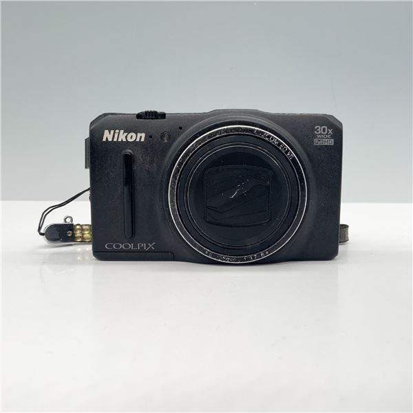 Nikon Coolpix S9700 Digital Camera with Charging Cable