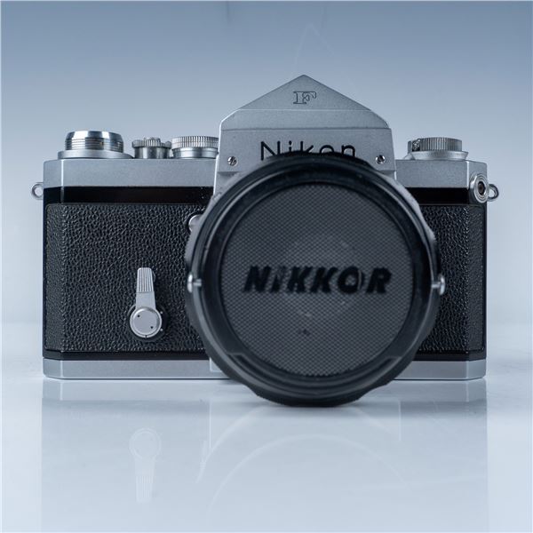 Nikon F Camera with Nikkor-S Auto 50mm f/1.4 Lens