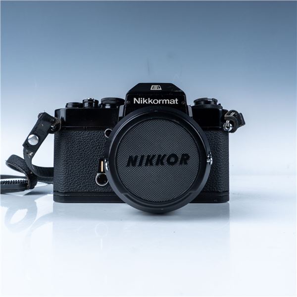 Nikon Nikkormat EL Camera with 50mm f/2 Nikkor Lens