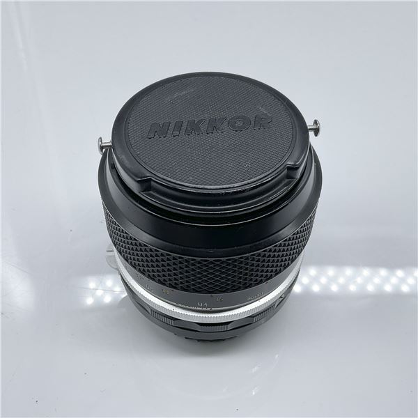 Nikon Micro-Nikkor Auto 55mm f/3.5 Lens with Caps
