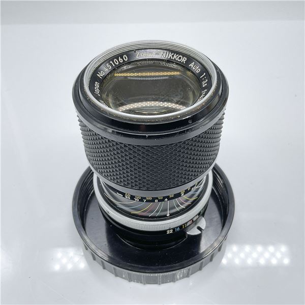 Nikon Zoom-NIKKOR Auto Lens w/ Box & Case
