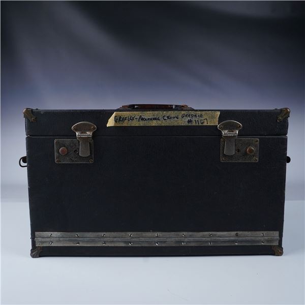 Graflex Pacemaker Crown Graphic Camera w/ Accessories